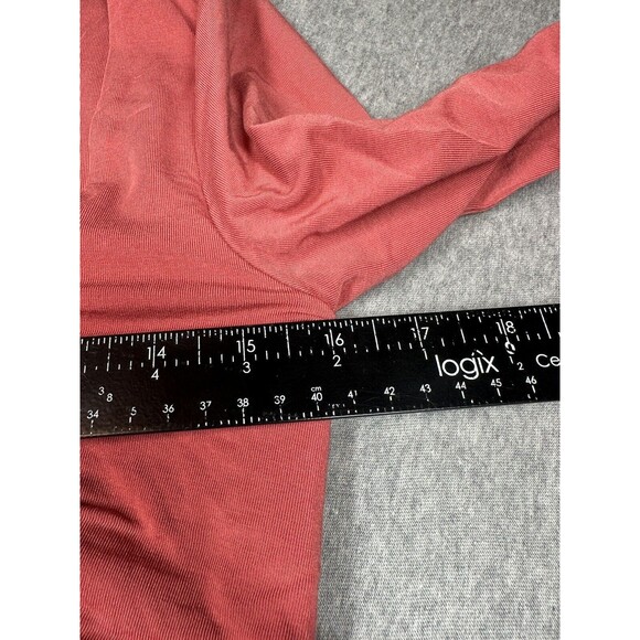 Wilfred Lydia Mini Dress Ruched Rosy Red Rouge‎ Rose Size Large - Picture 6 of 9